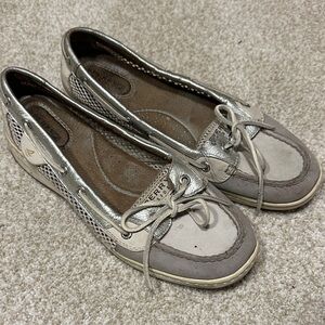 SPERRY Top-Sider Angelfish Women’s Leather Boat Shoes Size 9.5
